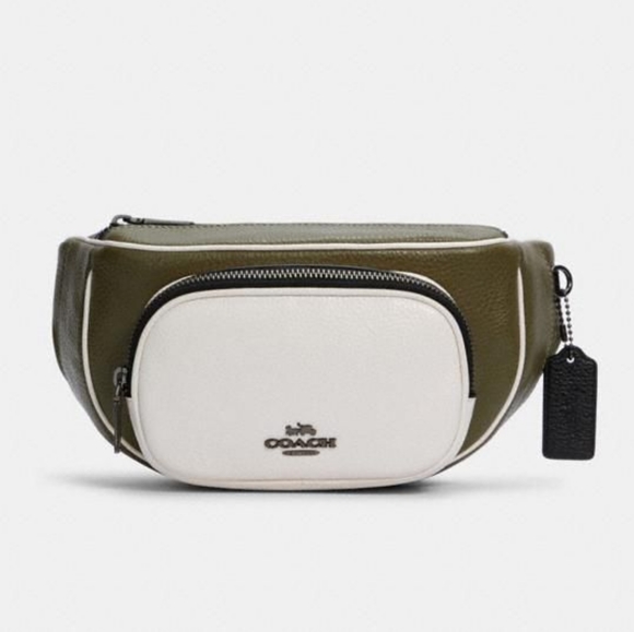Coach Other - ⚜Coach Court Belt Bag In Colorblock